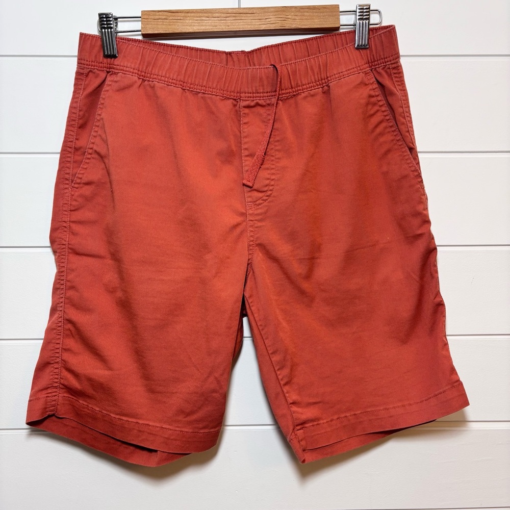 Uniqlo DRY Stretch Easy‎ Shorts orange 8"  waist 30-33